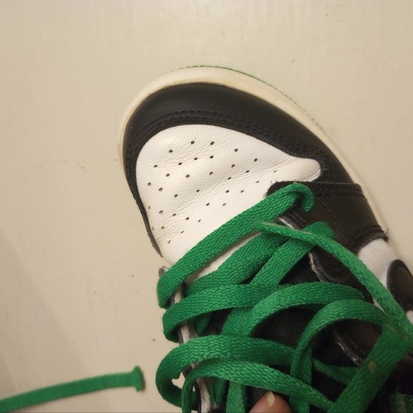 Jordan Retro High OG (Nike) Lucky Green Unisex Toddler Shoes - Picture 10 of 11